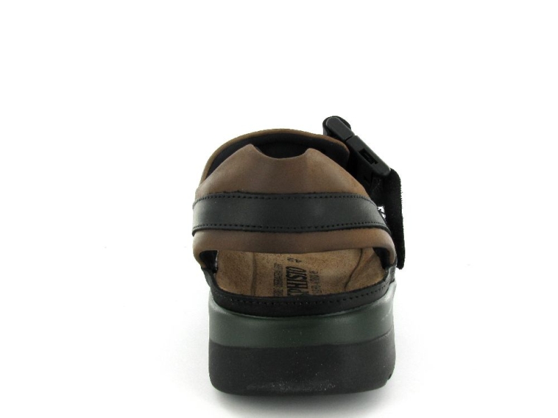 Mephisto Shark Fit Men's Sandals - Dark Brown/Black Waxy Leather | EU 40-48 / US 6-14 | NEW In Box