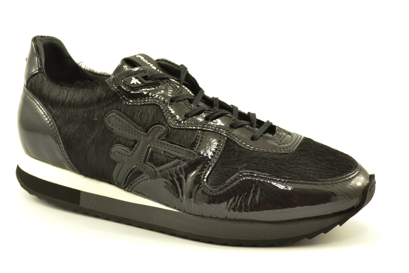 Floris van bommel 85302 Black G-Wijdte Sneakers lage-sneakers - Schoenen.nl