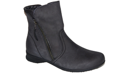 Nubuck wax zwart combi