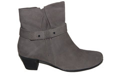 Nubuck deco grijs