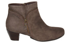 Nubuck bruin / lever