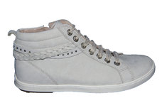 Nubuck licht grijs