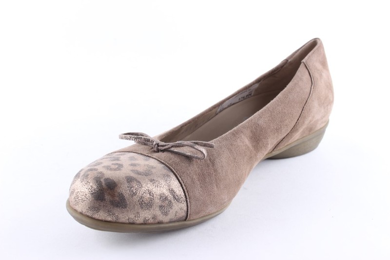 5661 Damesschoenen H Combi Durea Taupe Wijdte CtQdrsh