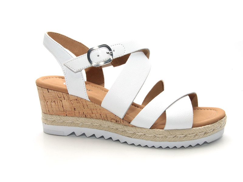 Gabor Sandalen Wit 22.853.50 • Tall Fashion