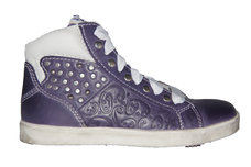 Purple / White