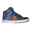 Bruin blauw combi