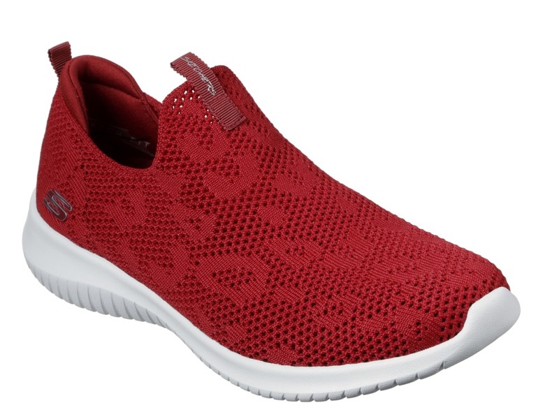 skechers dames rood