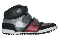Dark Grey / red