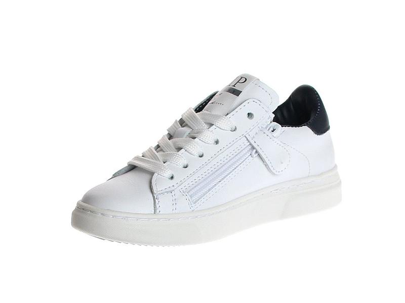HIP H1272 Sneakers Wit Blauw♥ | OnlineShoeShop.nl®