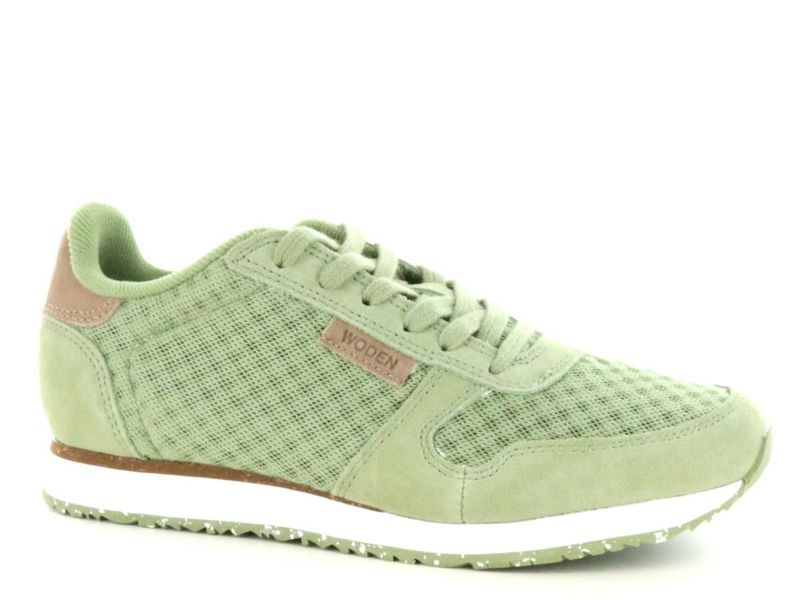 Zwarte WODEN YDUN SUEDE MESH II Lage sneaker | Omoda