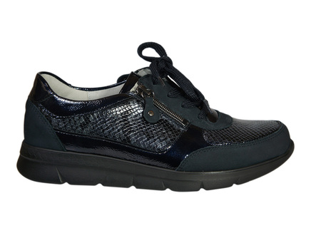 Zwarte Waldlaufer Sneakers - Van den Assem Schoenen