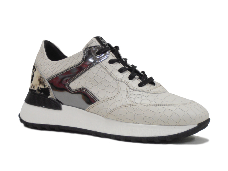 DL Sport Vrouwen Leren Lage sneakers / Damesschoenen 6026 Taupe -  Schoenen.nl