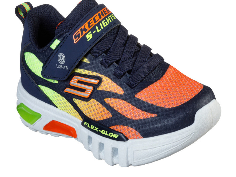 Skechers Elite Flex Prime Heren Grijs / Oranje Sneakers