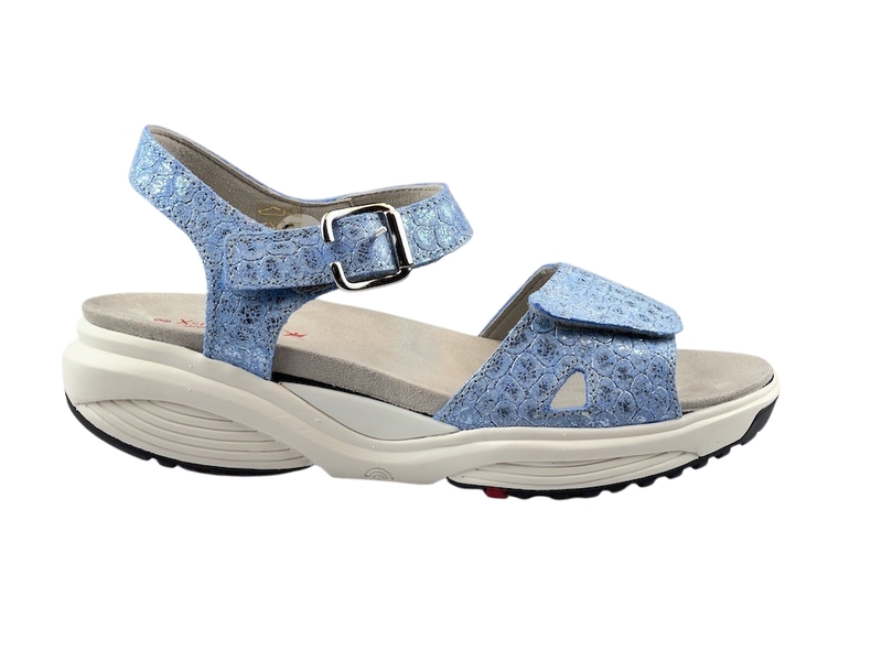 Xsensible Sandaal- 30304. Syros- Lak blu metal H- maat 40 - Schoenen.nl